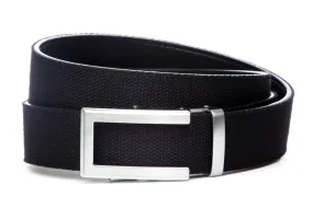 1.5" Black Canvas w/buckle