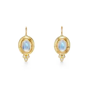 18K Classic Oval Earrings