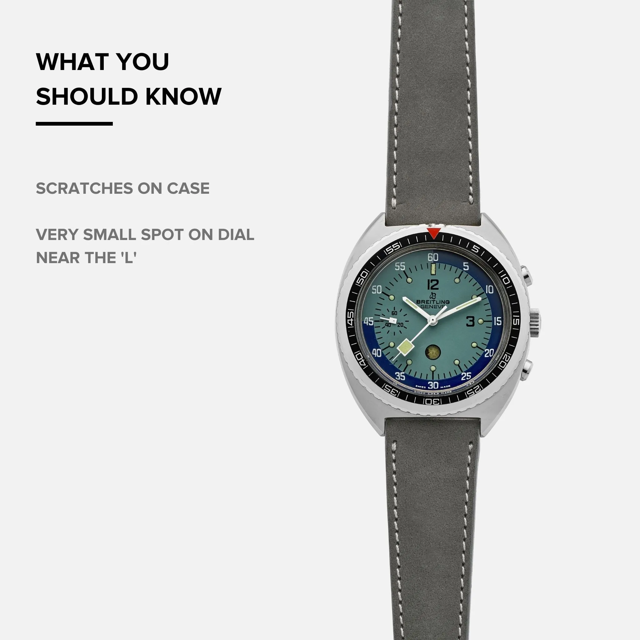 1970s Breitling Soccer Timer Ref. 2734 'Slow Chronograph'