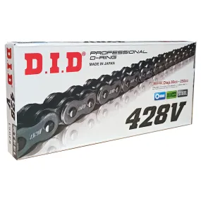 428V x 118FB FJ O'Ring DID chain w/clip link (428V118)