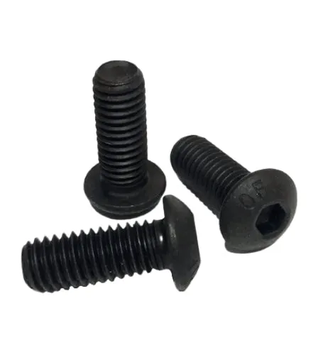 #6-32 x 1/2" Button Head Socket Cap Screws Plain Finish QTY 300