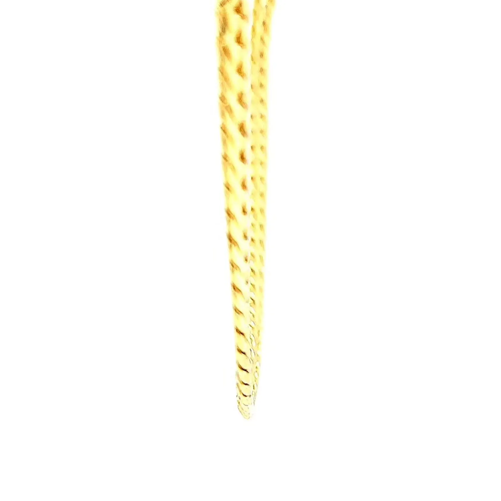 9ct Yellow Gold Silver Filled 45cm Herringbone Chain