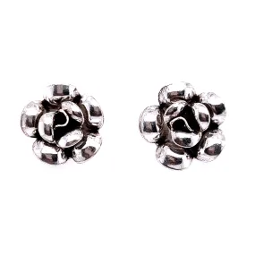 A59 Large Rose Post Earrings