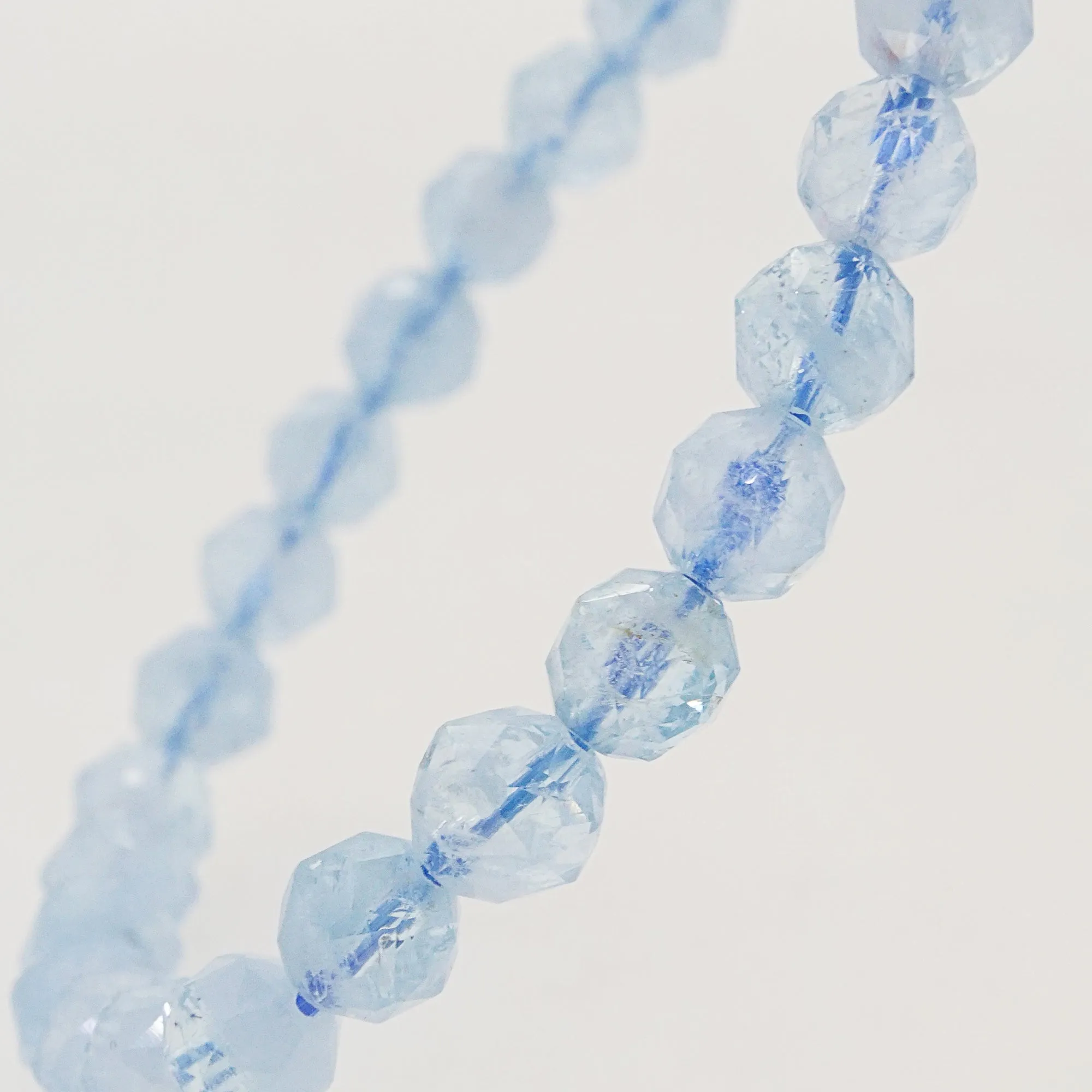 AA-Grade Aquamarine Star Faceted 6mm
