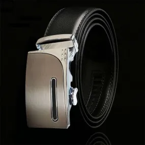 Adjustable Leather Belt Auto locking Buckle 101FSLR
