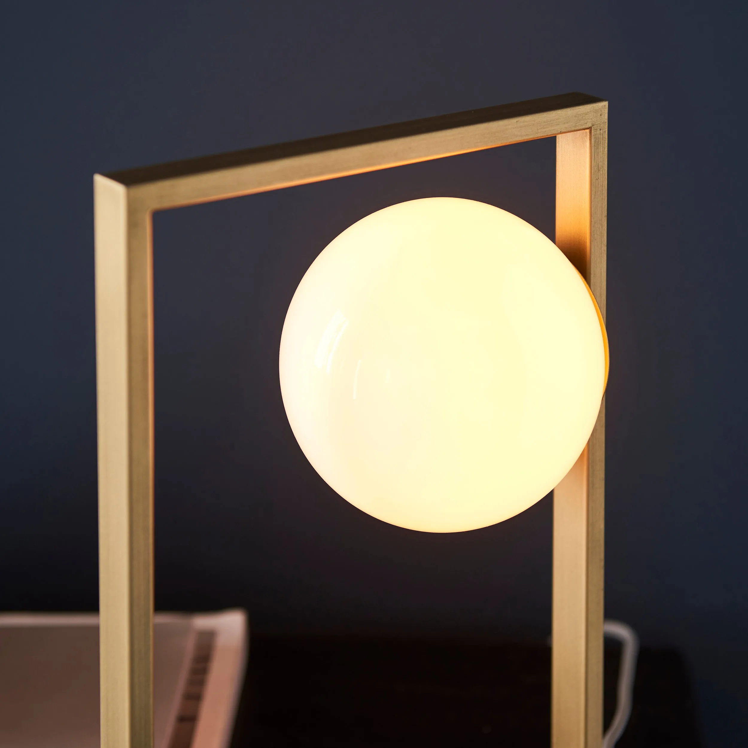 Amos Matisse Table Lamp Brushed Gold