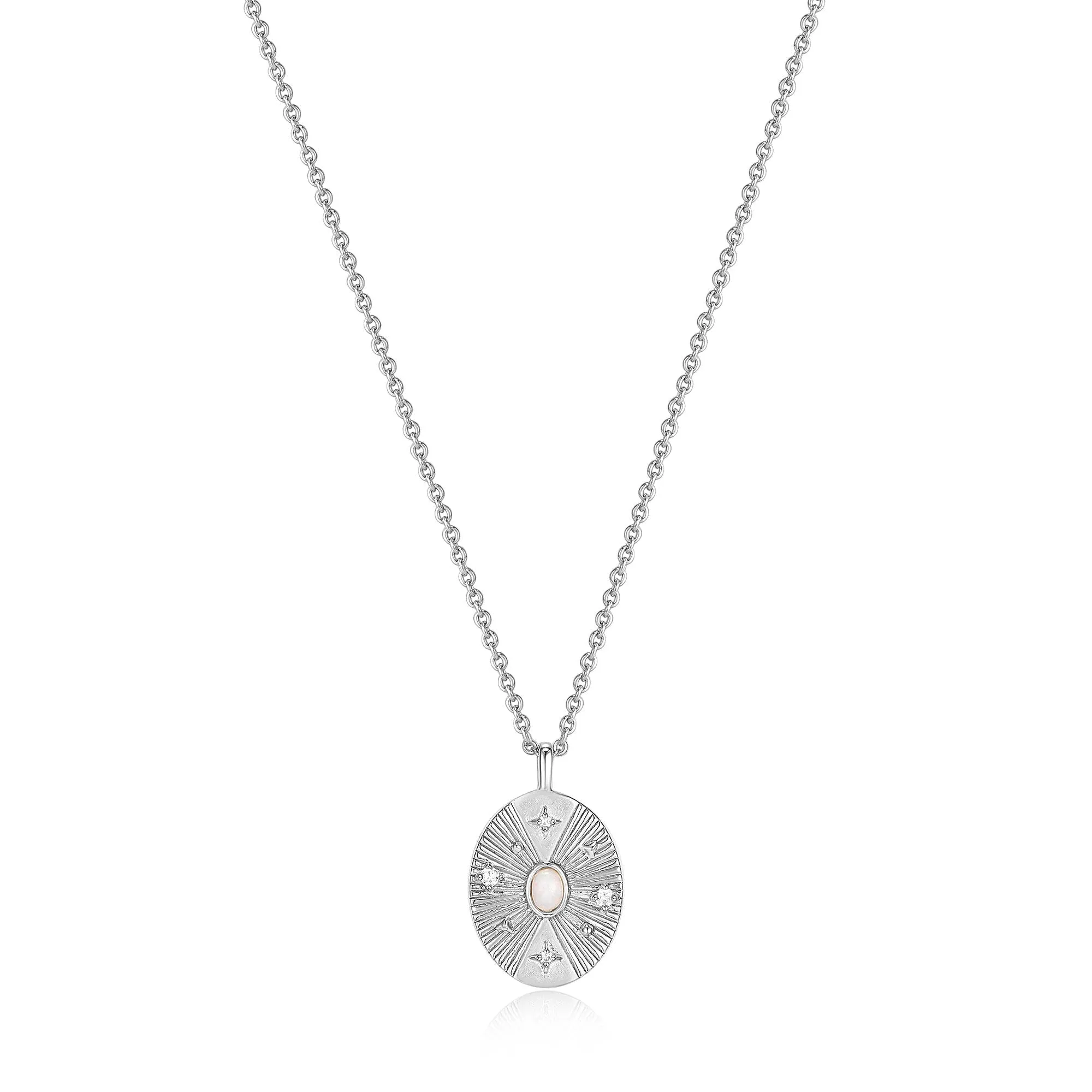 Ania Haie Scattered Stars Kyoto Opal Disc Necklaces