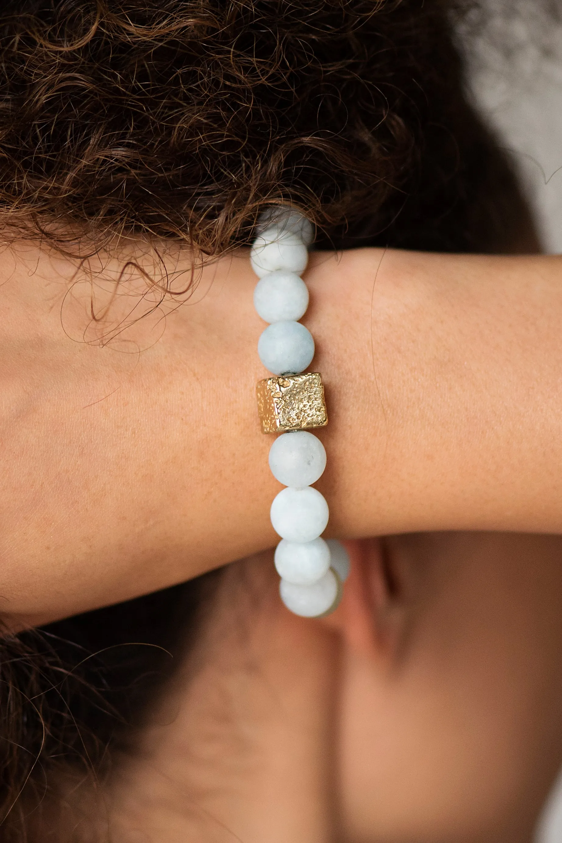 Aquamarine Canto Bracelet