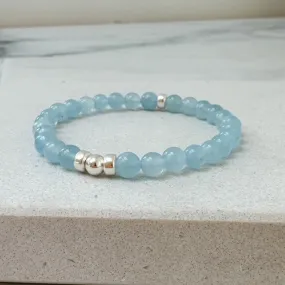 Aquamarine Gemstone Bracelet
