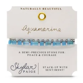 Aquamarine - Naturally Beautiful Bracelet