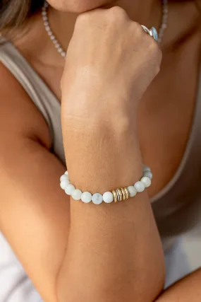 Aquamarine Sigma Bracelet