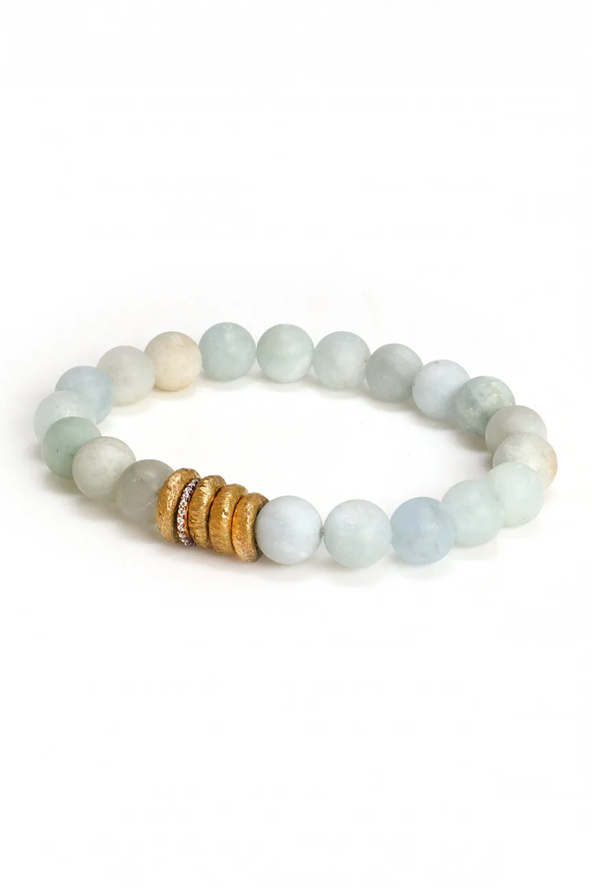 Aquamarine Sigma Bracelet