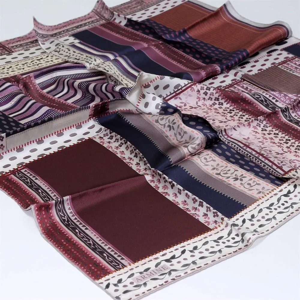 Armine Arya Designer Silk Scarf No. 61