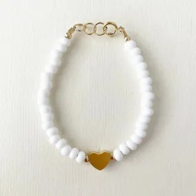 Baby Bracelet - Heart of Gold