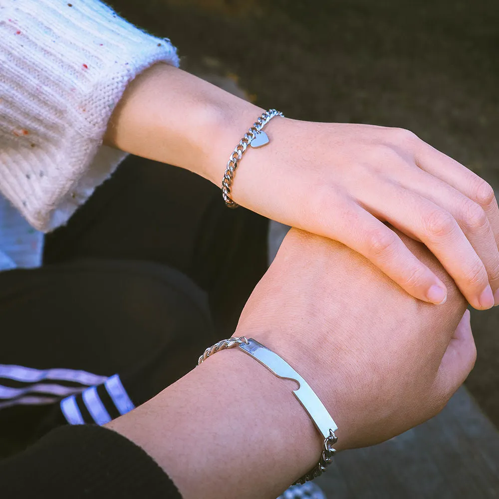 Bestie All-match Niche Design With The Same Bracelet