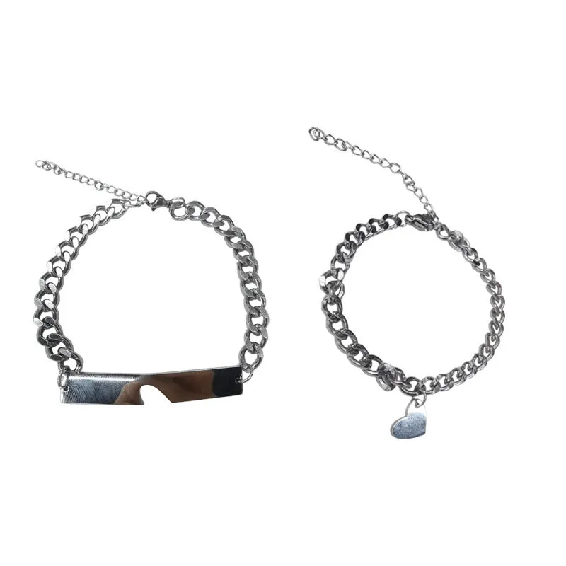 Bestie All-match Niche Design With The Same Bracelet