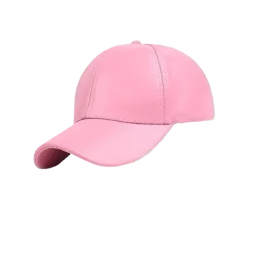 Black Men's Leather caps 100% Genuine Leather Baseball Unisex Cap