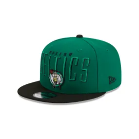 Boston Celtics 950 Headline Flat Brim Snapback