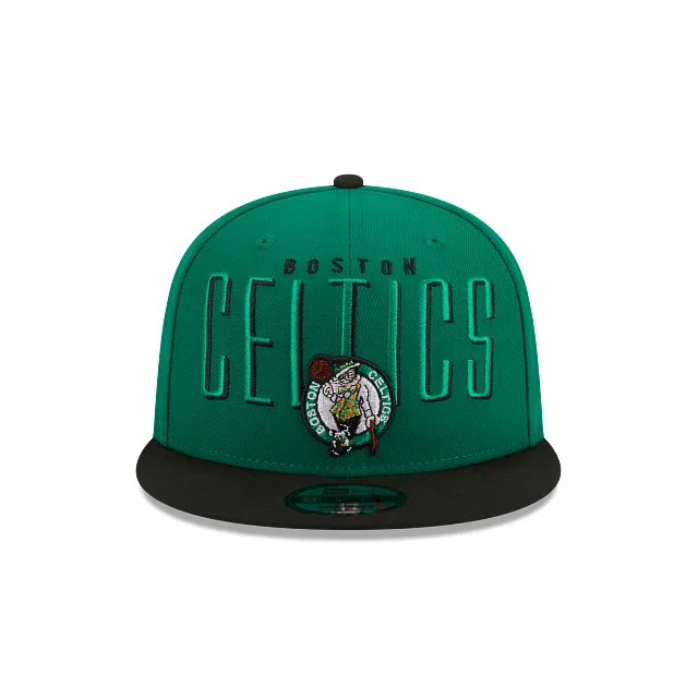 Boston Celtics 950 Headline Flat Brim Snapback