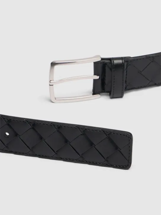 Bottega Veneta   3.5cm Intrecciato leather belt 