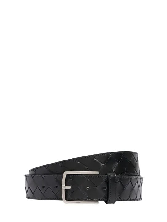 Bottega Veneta   3.5cm Intrecciato leather belt 