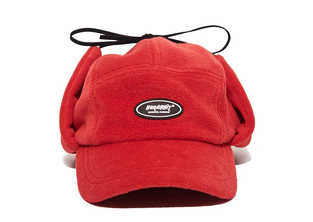 BSW FLEECE EARFLAP CAP RED