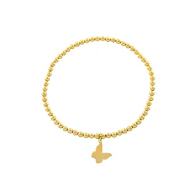 Butterfly Beaded Bracelet