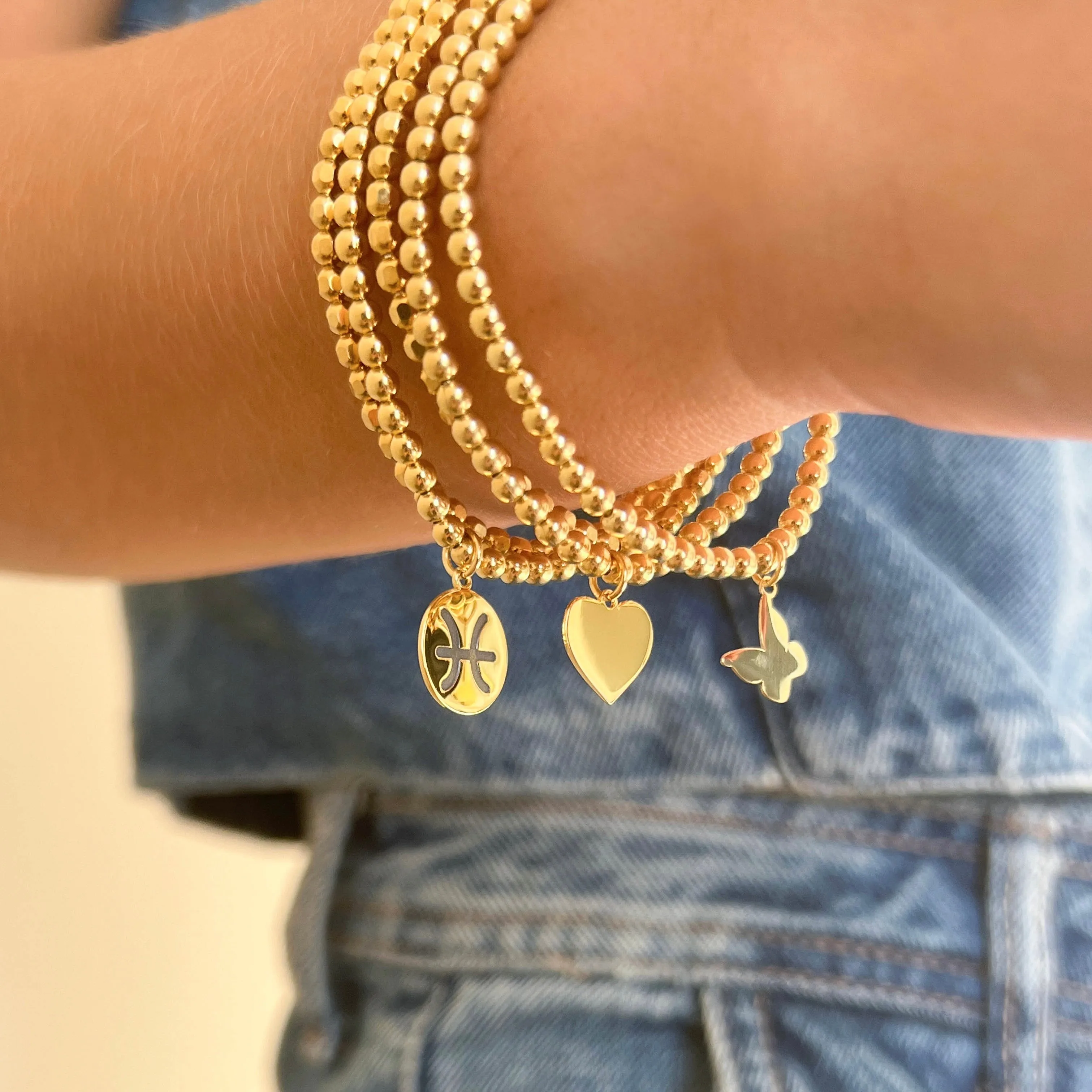 Butterfly Beaded Bracelet