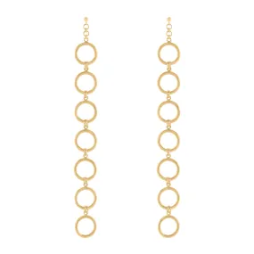 Camelia Earrings - Gold