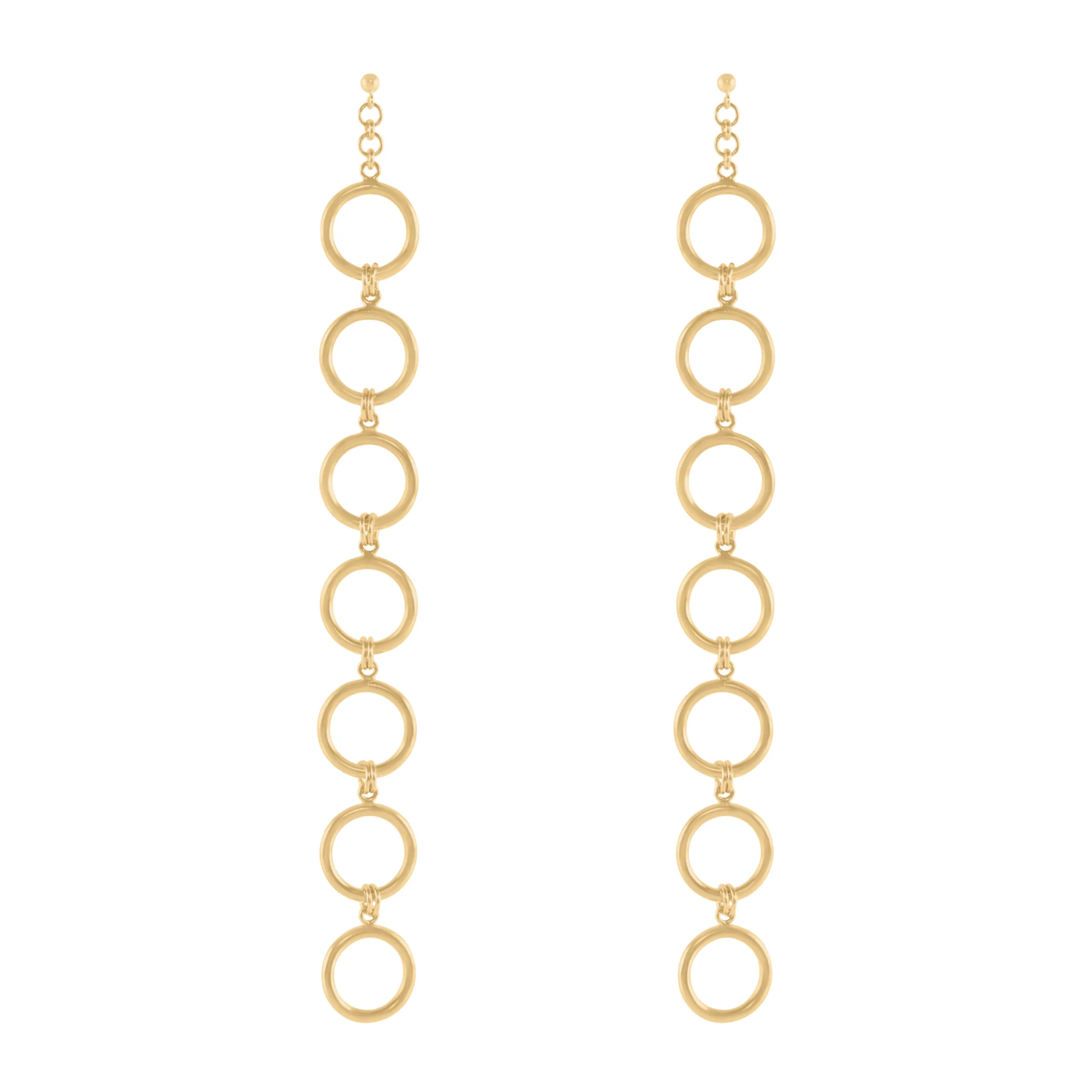 Camelia Earrings - Gold