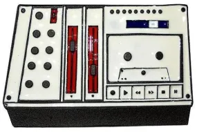 Cassette Deck Belt Buckle