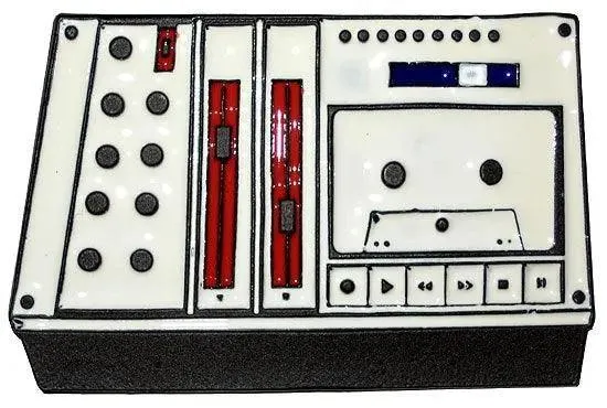 Cassette Deck Belt Buckle