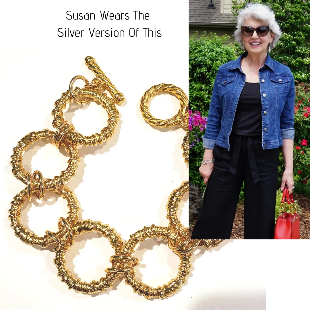Chunky Big Link Bracelet GOLD