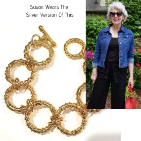 Chunky Big Link Bracelet GOLD