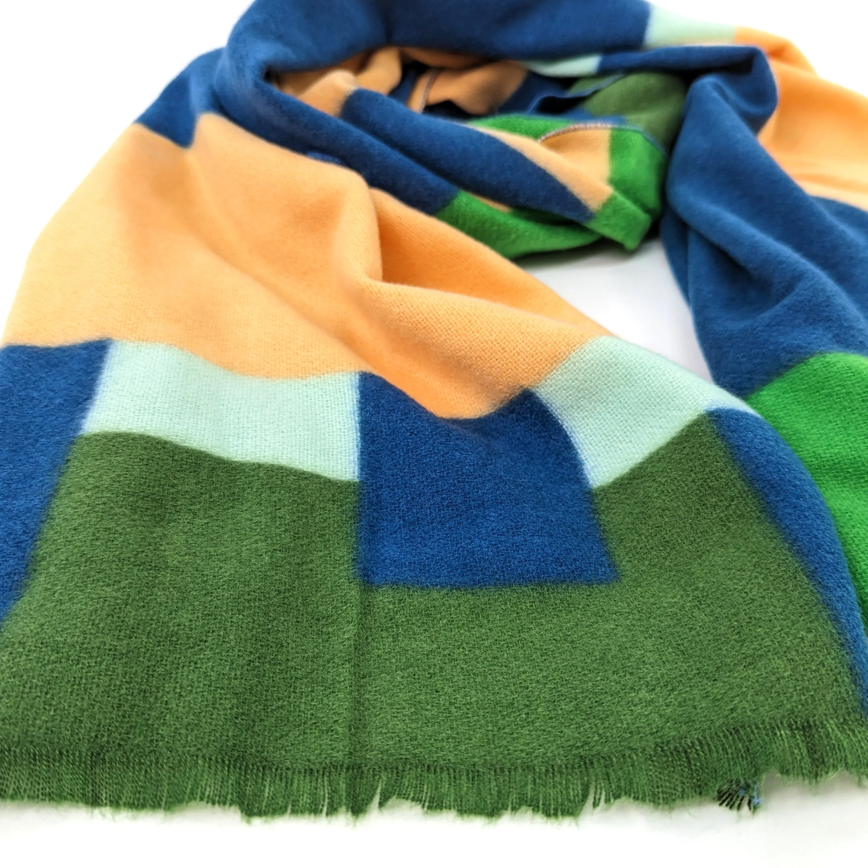 Colour Block Scarf/Shawl