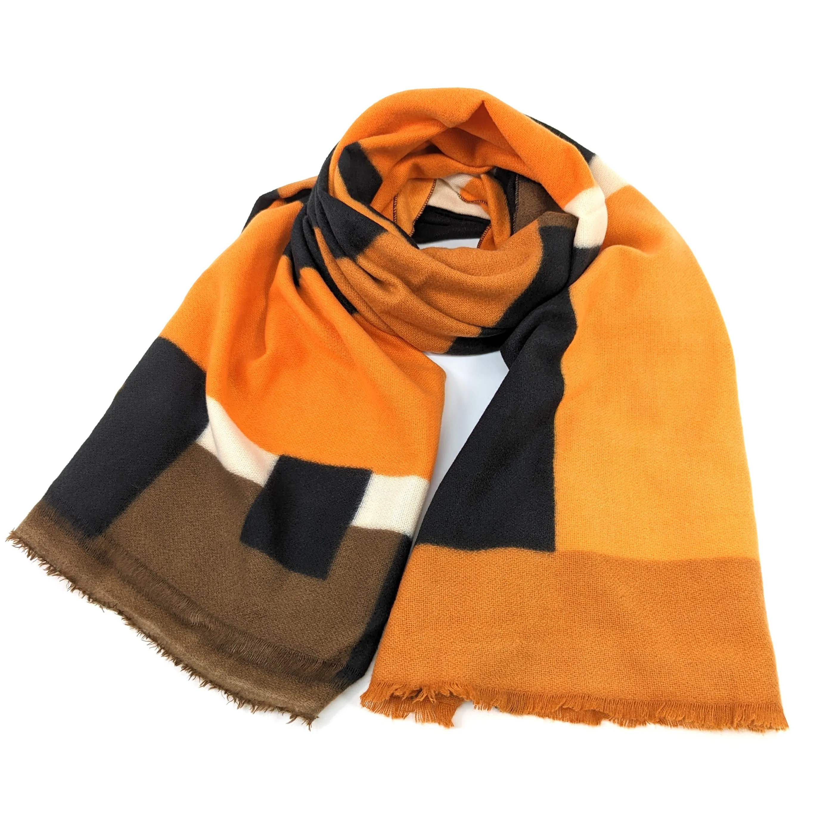 Colour Block Scarf/Shawl