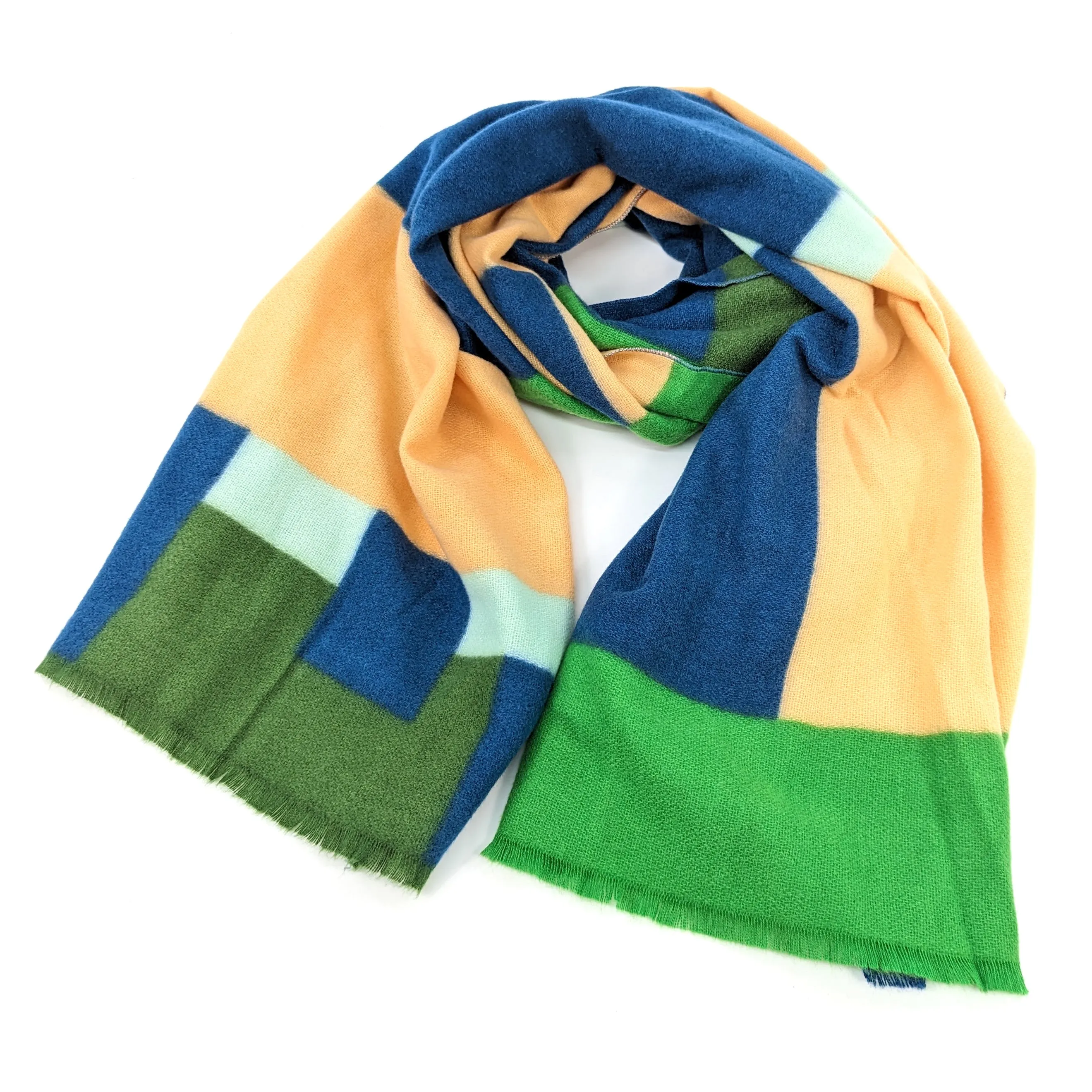 Colour Block Scarf/Shawl