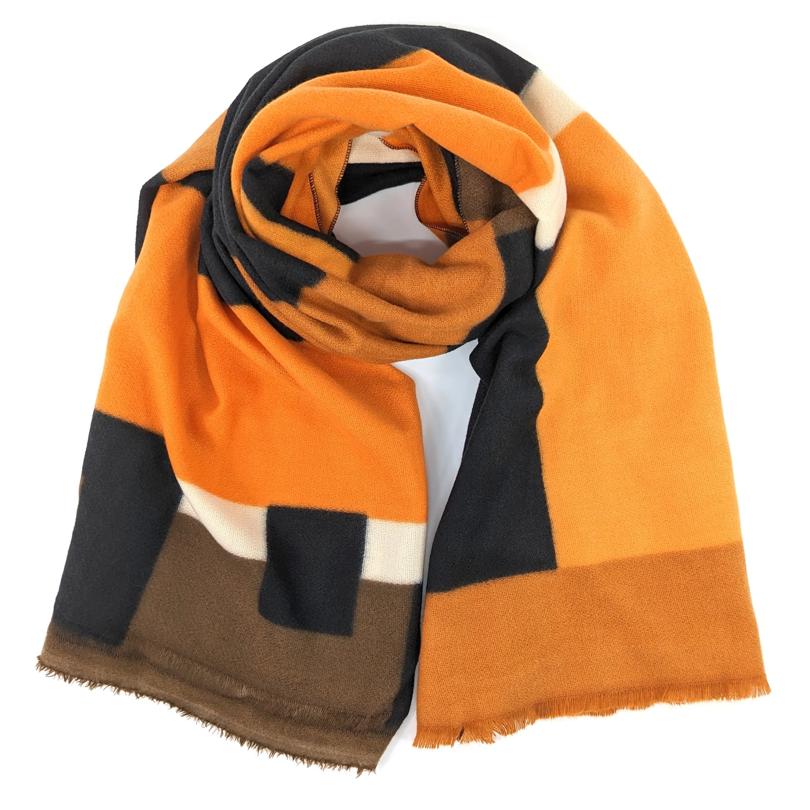 Colour Block Scarf/Shawl