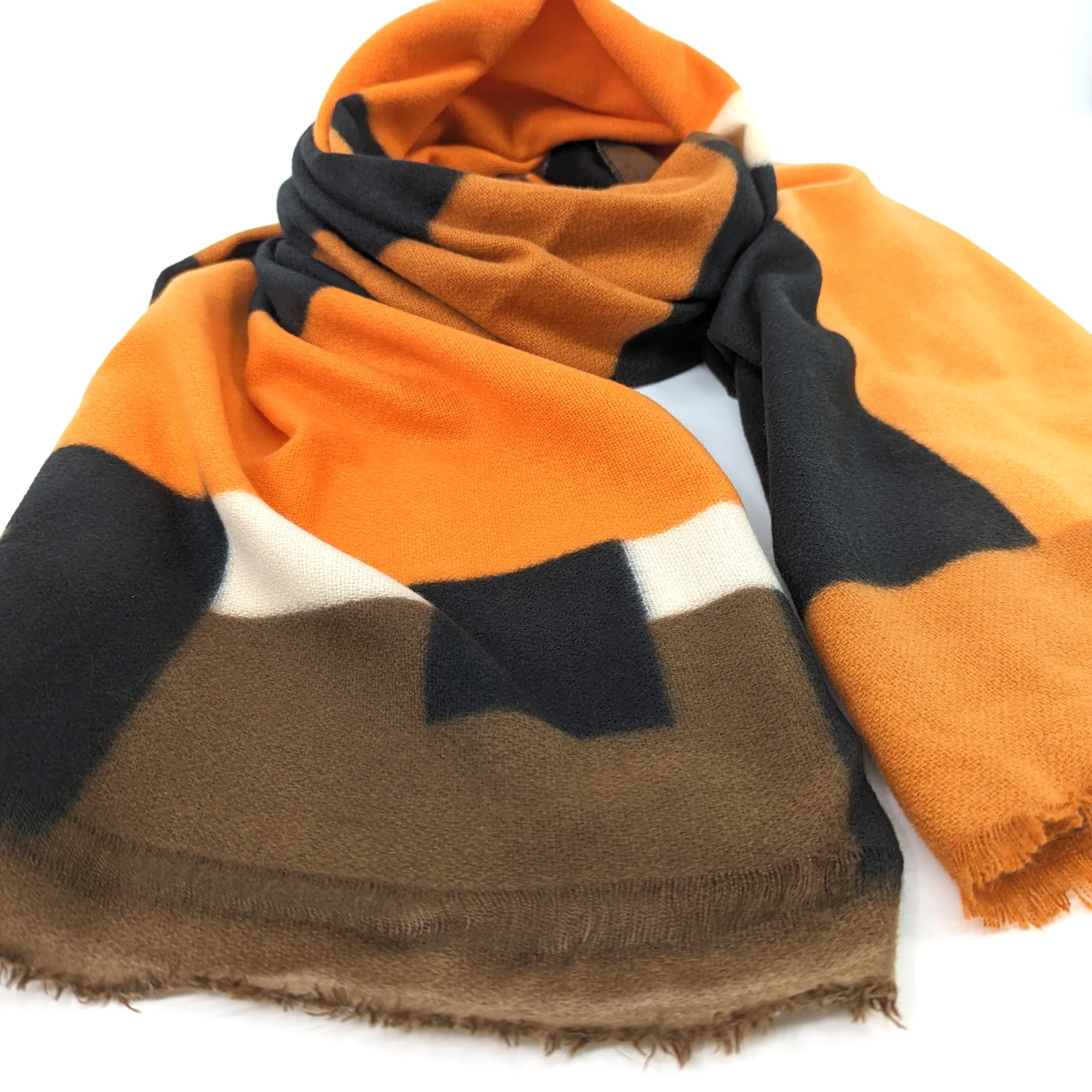 Colour Block Scarf/Shawl