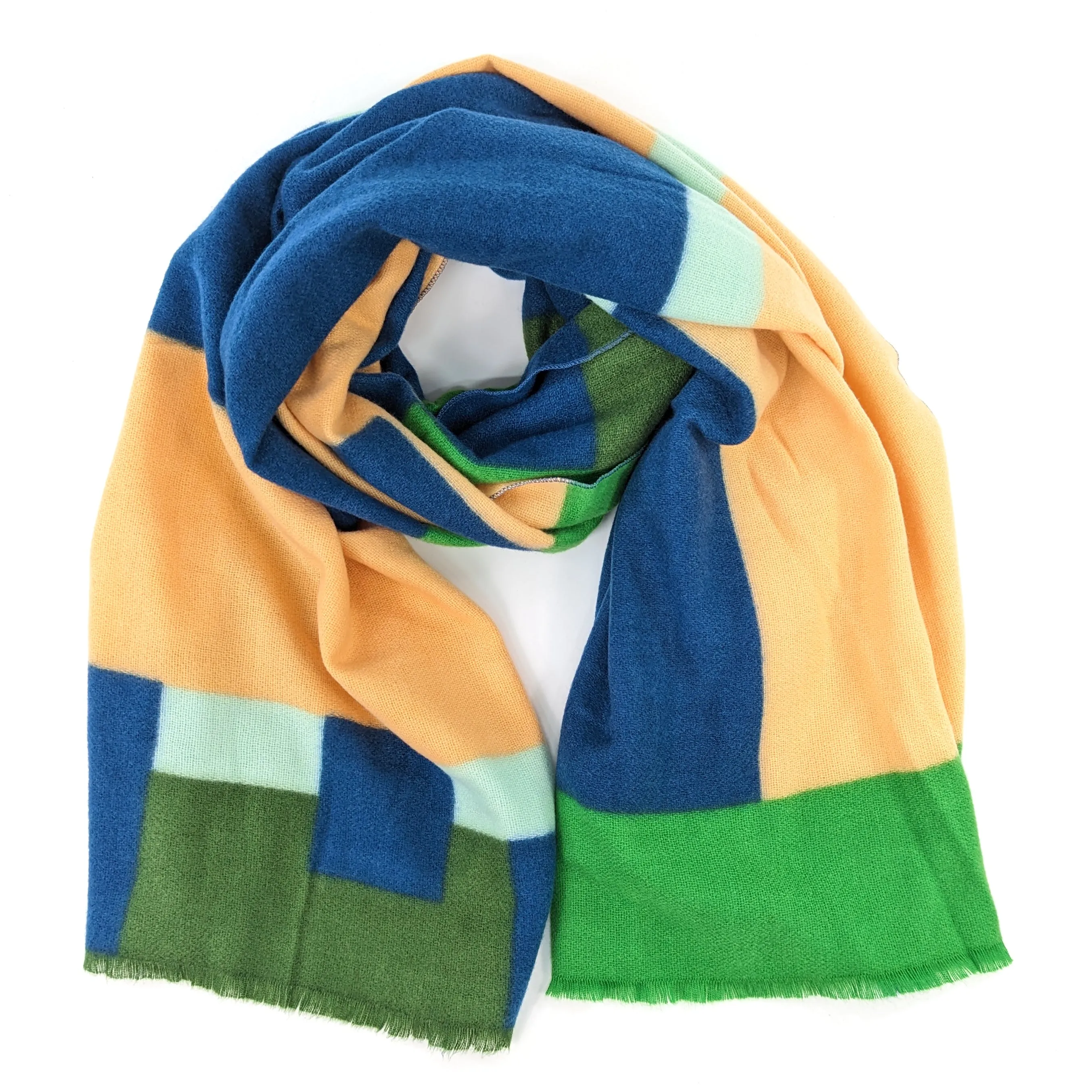 Colour Block Scarf/Shawl