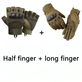 Combination Outdoor Tactical Cycling Gloves Multifunctional Sports Gloves Combat Gloves, shooting and hunting gloves