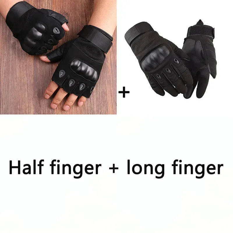 Combination Outdoor Tactical Cycling Gloves Multifunctional Sports Gloves Combat Gloves, shooting and hunting gloves