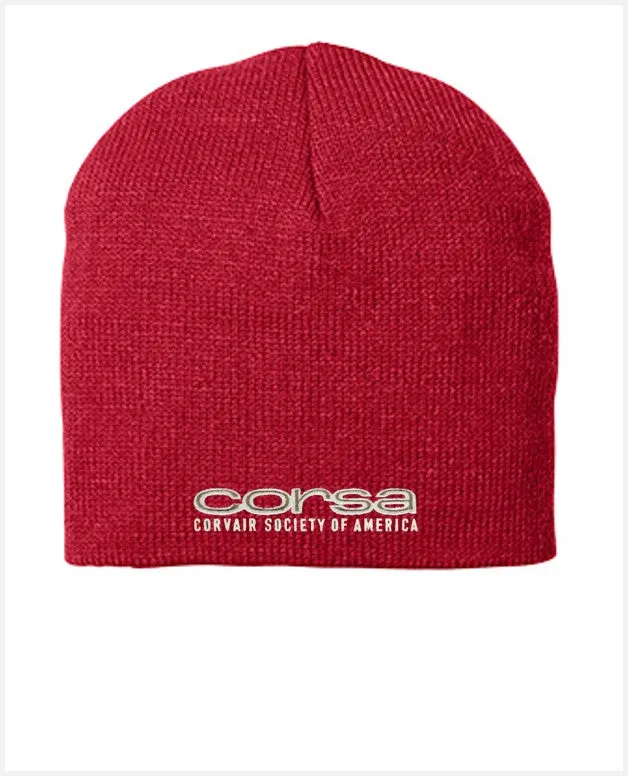 CORVAIR CORSA CLUB LETTER  WINTER BEANIE