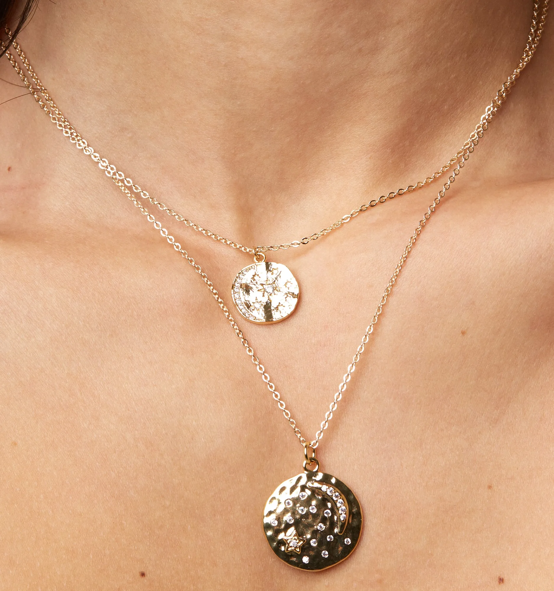 Dainty Moon Necklace