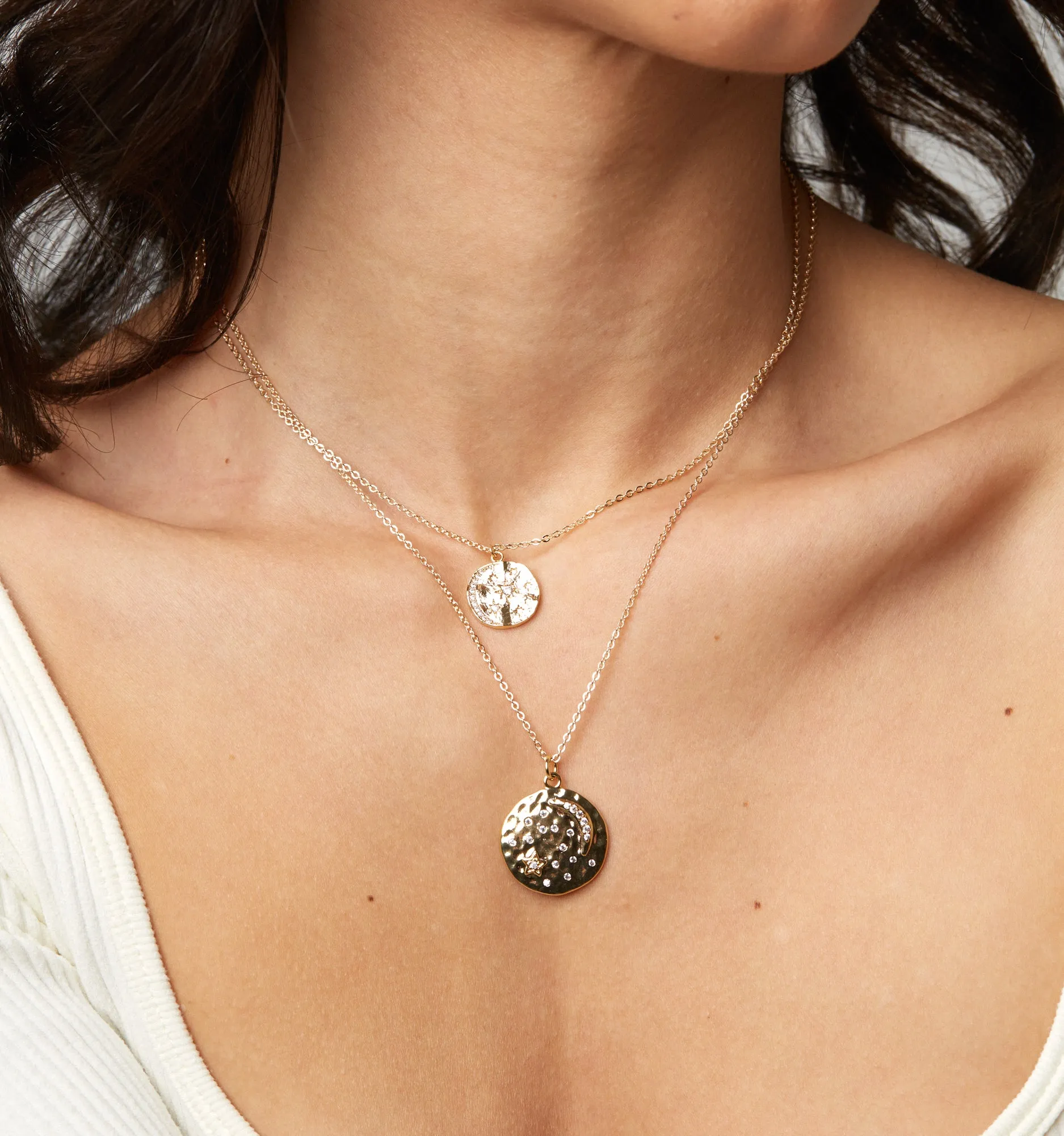 Dainty Moon Necklace