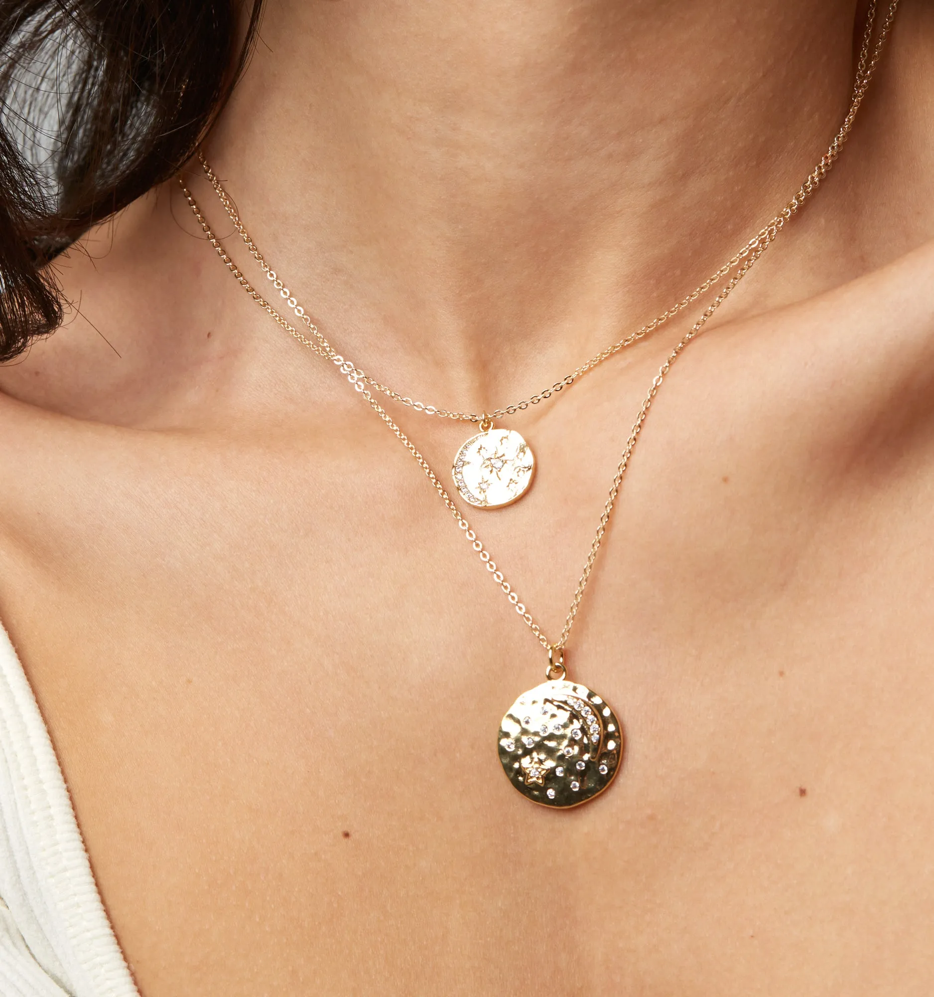 Dainty Moon Necklace