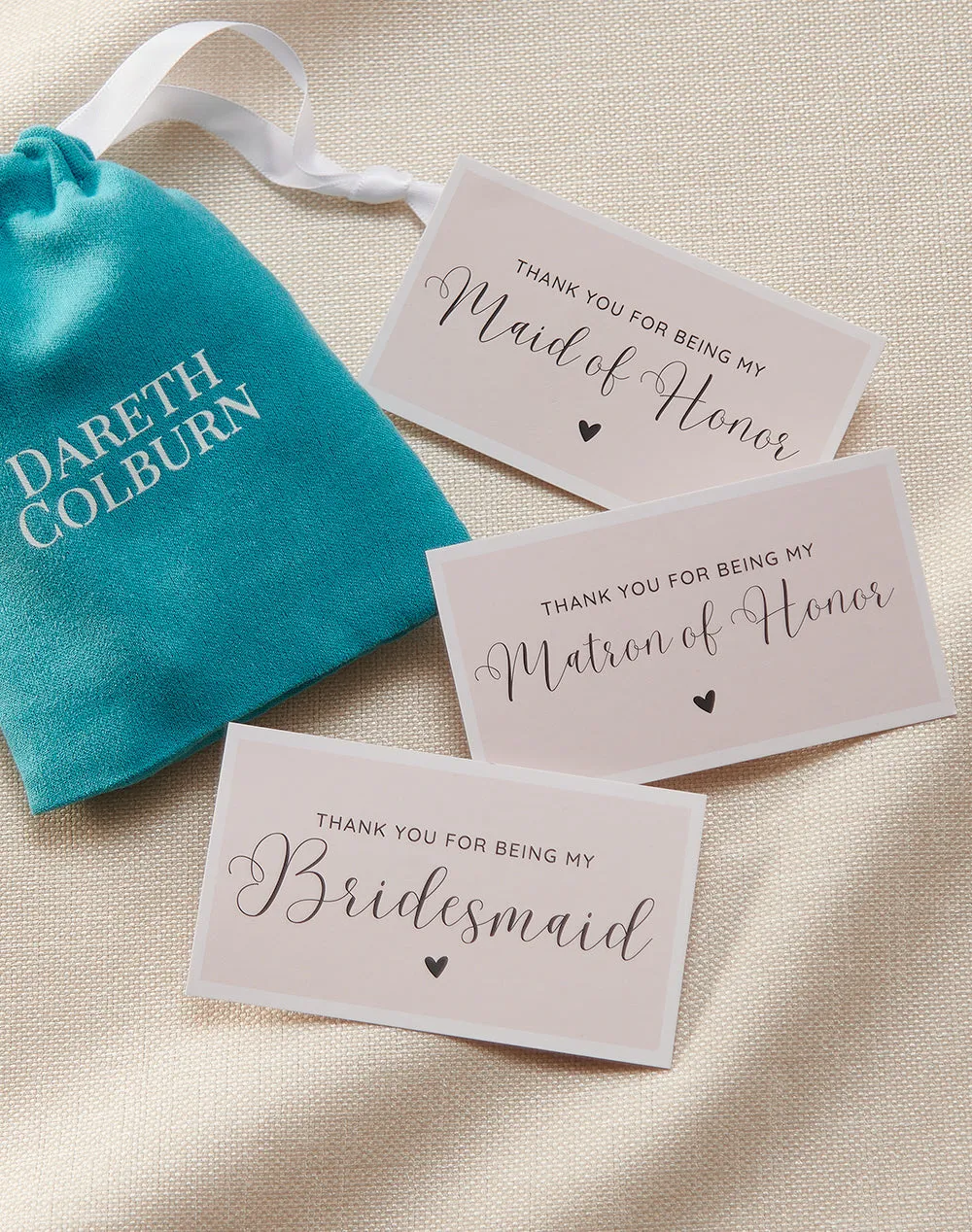 Dani Bridesmaid Jewelry Gift Set - Rose Gold
