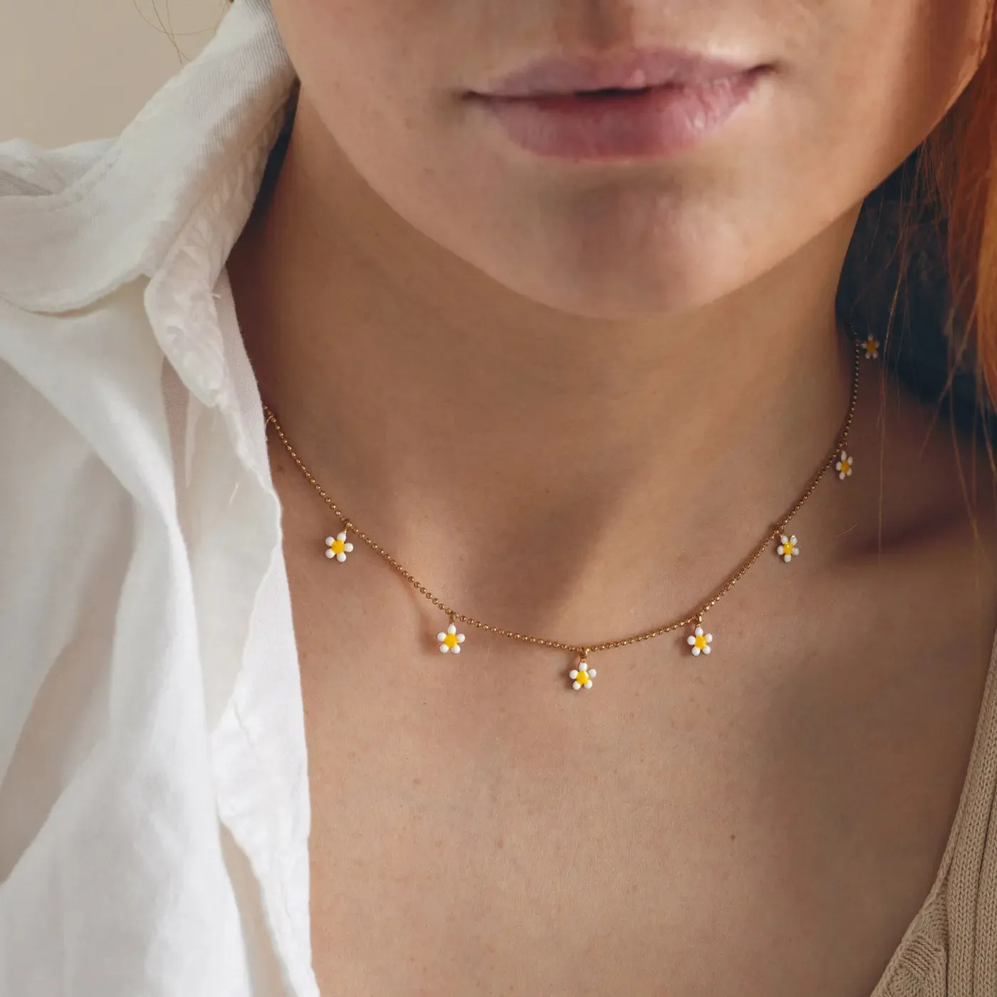 Doris - Daisy Enamel Set