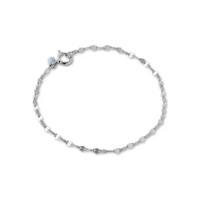 Enamel Bracelet Ona Silver