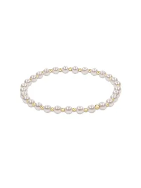 enewton Classic Grateful Pattern Pearl Bead Bracelet